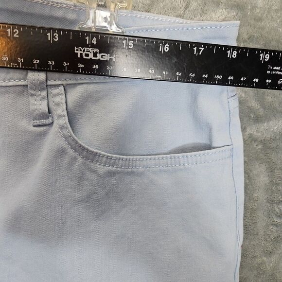 Riders By Lee Midrise Capri light Blue 16m pockets - Picture 5 of 9